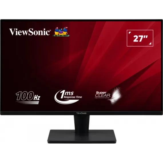 VIEWSONIC Monitor LED 27" FHD HDMI VGA Black